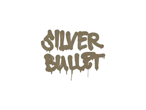 Sealed Graffiti | Silver Bullet (Dust Brown)