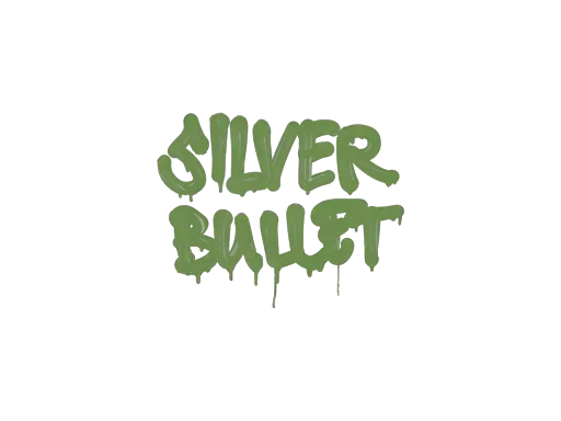 Sealed Graffiti | Silver Bullet (Battle Green)