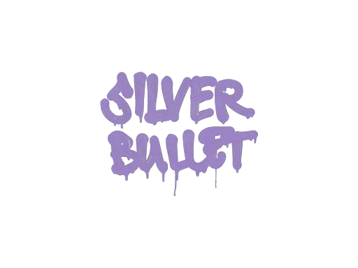 Sealed Graffiti | Silver Bullet (Violent Violet)
