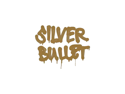 Sealed Graffiti | Silver Bullet (Desert Amber)