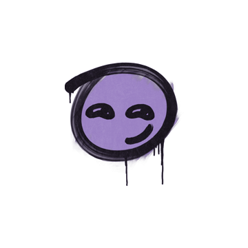 Sealed Graffiti | Smirk (Violent Violet)