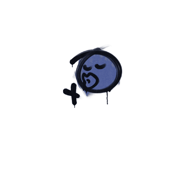 Sealed Graffiti | Smooch (SWAT Blue)