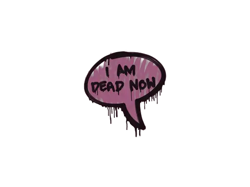 Sealed Graffiti | Dead Now (Princess Pink)