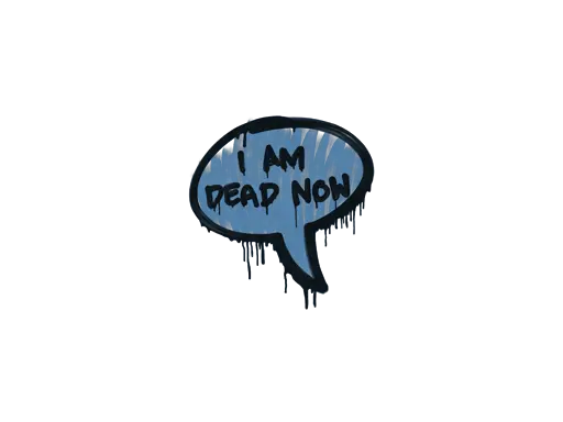 Sealed Graffiti | Dead Now (Monarch Blue)