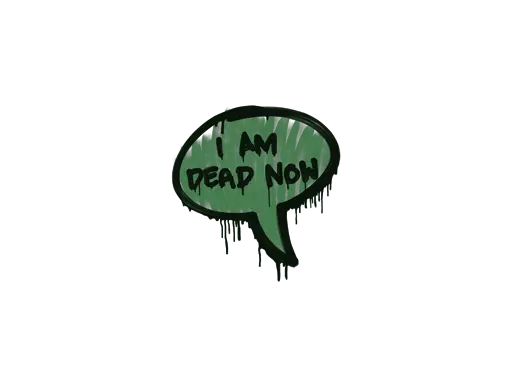 Sealed Graffiti | Dead Now (Jungle Green)