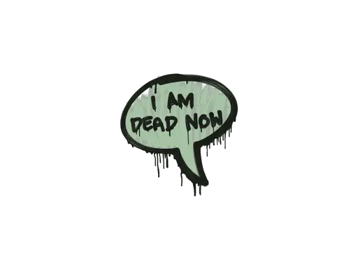 Sealed Graffiti | Dead Now (Cash Green)