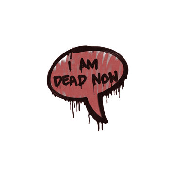 Sealed Graffiti | Dead Now (Blood Red)
