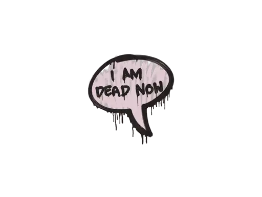 Sealed Graffiti | Dead Now (War Pig Pink)