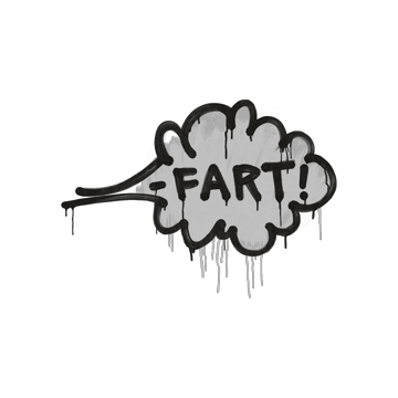 Sealed Graffiti | Fart (Shark White)