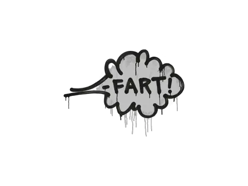 Sealed Graffiti | Fart (Shark White)