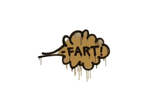 Sealed Graffiti | Fart (Desert Amber)