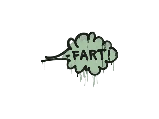 Sealed Graffiti | Fart (Cash Green)