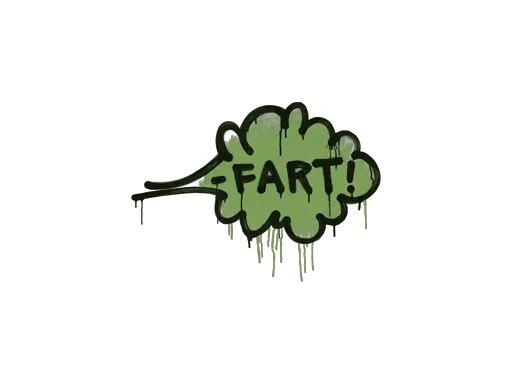 Sealed Graffiti | Fart (Battle Green)