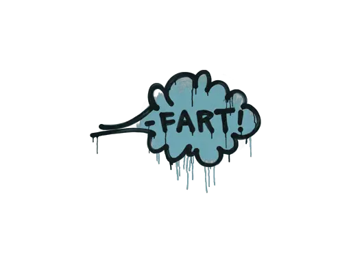 Sealed Graffiti | Fart (Wire Blue)