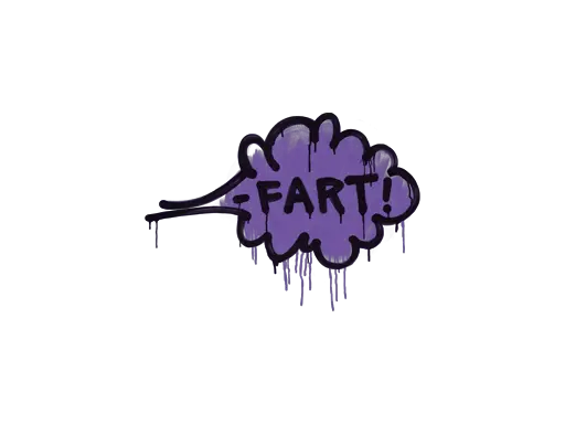 Sealed Graffiti | Fart (Monster Purple)