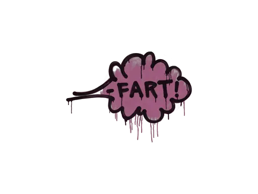 Sealed Graffiti | Fart (Princess Pink)