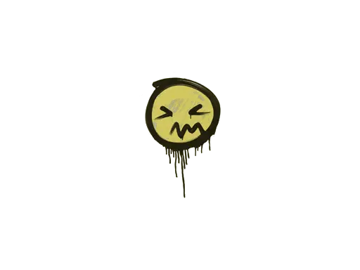 Sealed Graffiti | Grimace (Tracer Yellow)