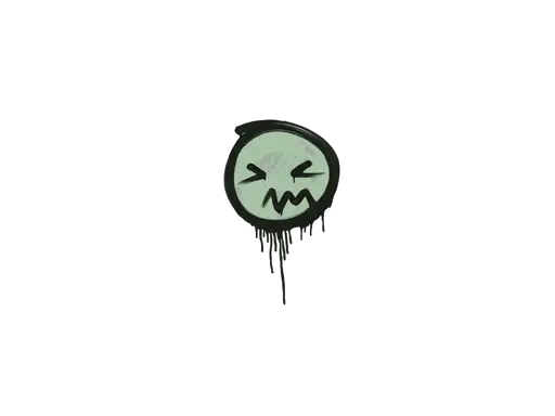 Sealed Graffiti | Grimace (Cash Green)