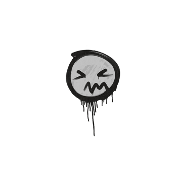 Sealed Graffiti | Grimace (Shark White)