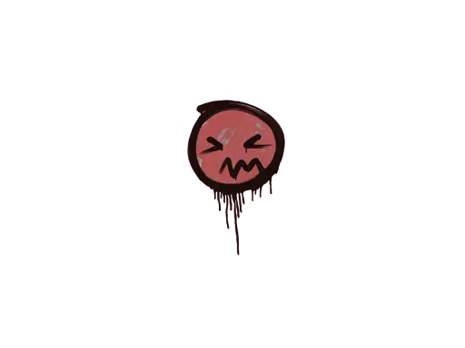 Sealed Graffiti | Grimace (Blood Red)
