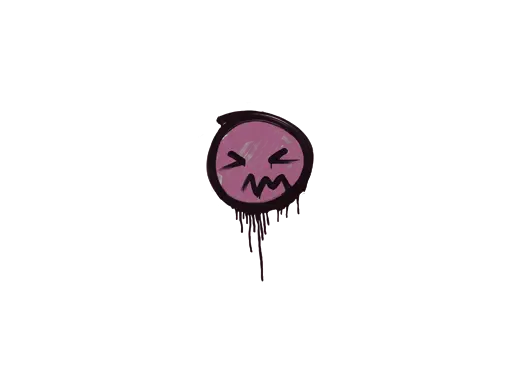 Sealed Graffiti | Grimace (Princess Pink)
