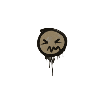 Sealed Graffiti | Grimace (Dust Brown)