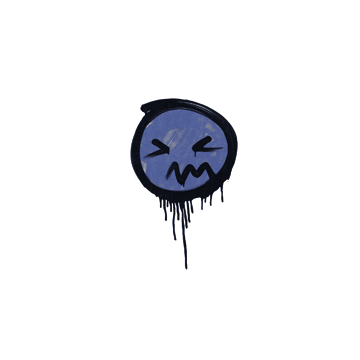 Sealed Graffiti | Grimace (SWAT Blue)
