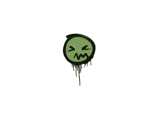 Sealed Graffiti | Grimace (Battle Green)