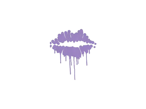 Sealed Graffiti | Kiss (Violent Violet)