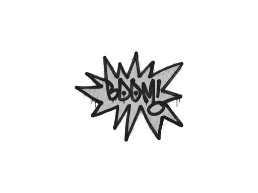 Sealed Graffiti | BOOM (Shark White)