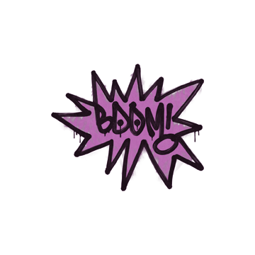 Sealed Graffiti | BOOM (Bazooka Pink)