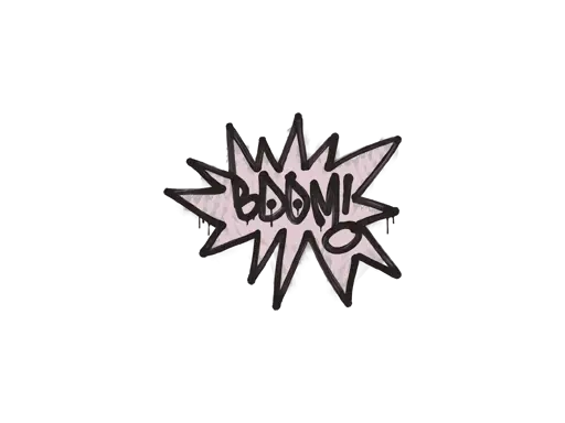 Sealed Graffiti | BOOM (War Pig Pink)