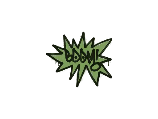 Sealed Graffiti | BOOM (Battle Green)