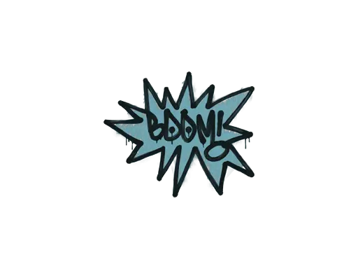 Sealed Graffiti | BOOM (Wire Blue)