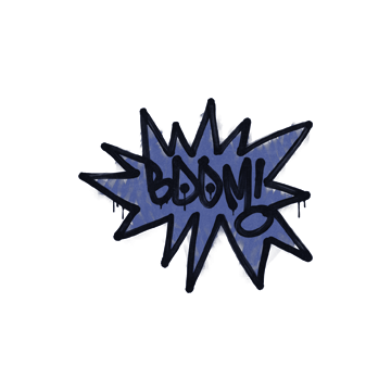 Sealed Graffiti | BOOM (SWAT Blue)