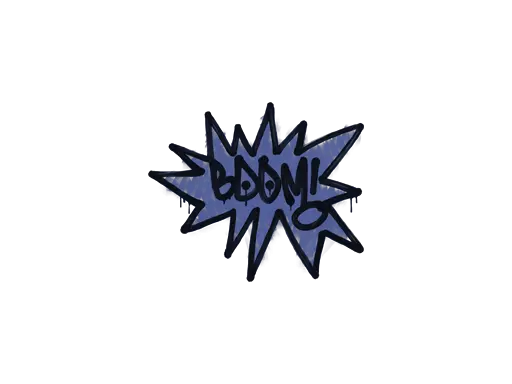 Sealed Graffiti | BOOM (SWAT Blue)