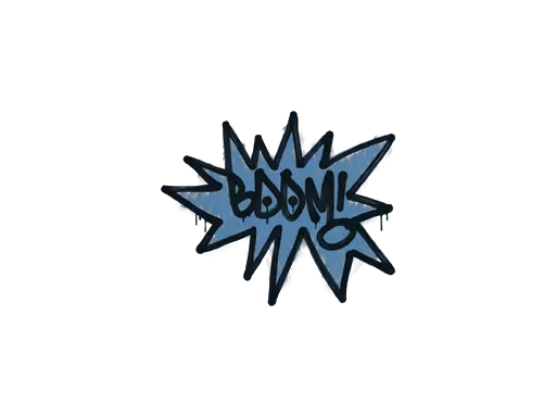 Sealed Graffiti | BOOM (Monarch Blue)
