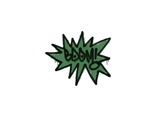 Sealed Graffiti | BOOM (Jungle Green)