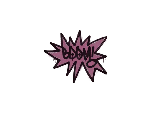 Sealed Graffiti | BOOM (Princess Pink)