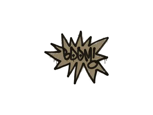 Sealed Graffiti | BOOM (Dust Brown)