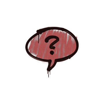 Sealed Graffiti | Question Mark (Blood Red)
