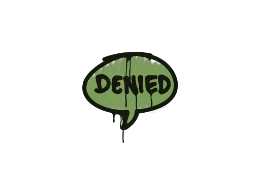 Sealed Graffiti | Denied (Battle Green)