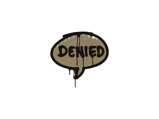 Sealed Graffiti | Denied (Dust Brown)