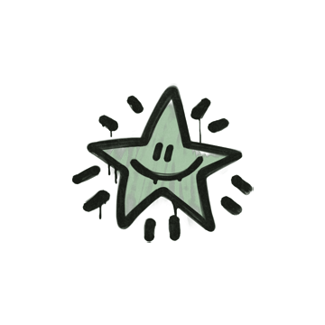 Sealed Graffiti | Shining Star (Cash Green)