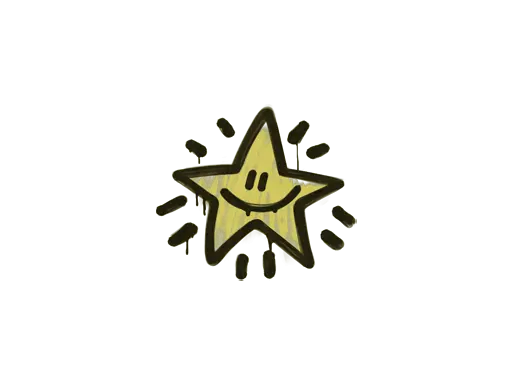 Sealed Graffiti | Shining Star (Tracer Yellow)