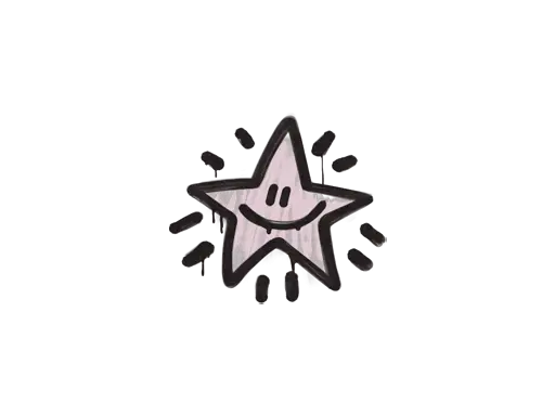 Sealed Graffiti | Shining Star (War Pig Pink)