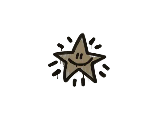 Sealed Graffiti | Shining Star (Dust Brown)