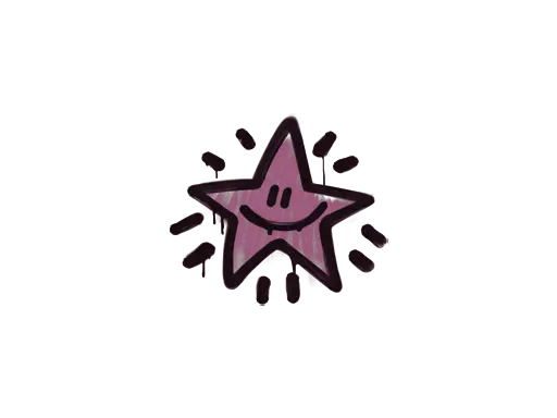 Sealed Graffiti | Shining Star (Princess Pink)