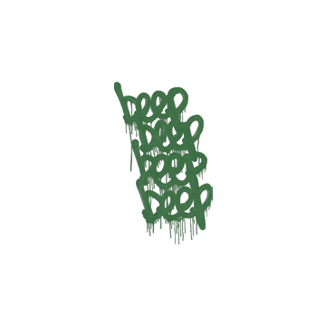 Sealed Graffiti | BEEP (Jungle Green)