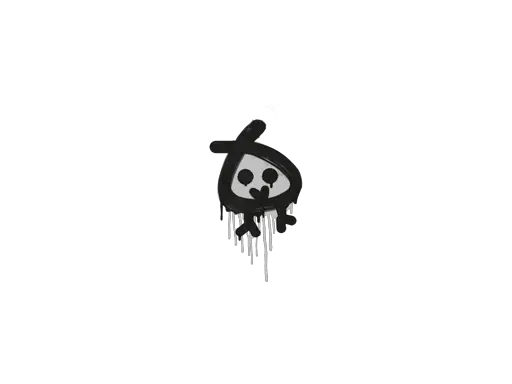 Sealed Graffiti | Little Bock (Shark White)